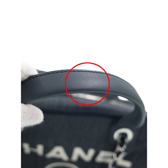 Chanel Deauville Line Bowling Bag - Picture 5 of 9